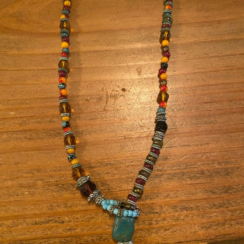 Multicolor Beaded Necklace